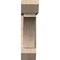 Ekena Millwork Thorton Slat Smooth Bracket w/ Offset Brace, Douglas Fir, 7 1/2"W x 28"D x 28"H BKT0806X28X28THR06SDF - alternate 3
